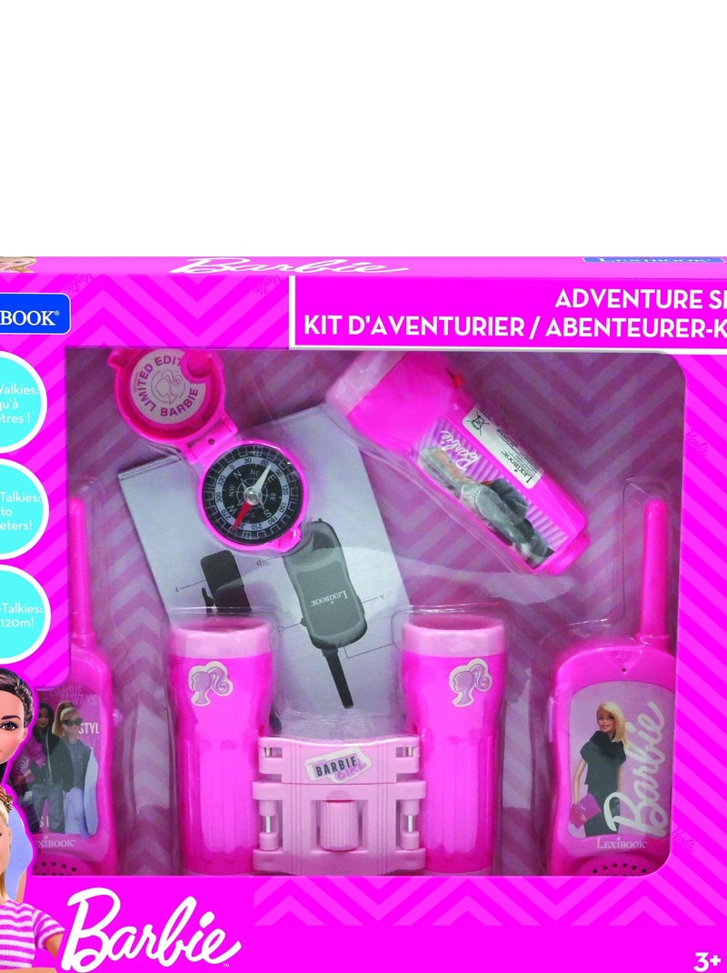 set avventura Barbie con walkie-talkie fino a 120 m, binocolo e bussola N/D - Kiabi