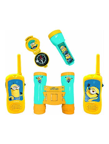 set avventura Minions con walkie-talkie fino a 120 m