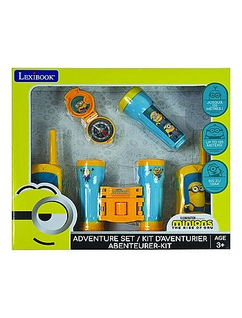 set avventura Minions con walkie-talkie fino a 120 m