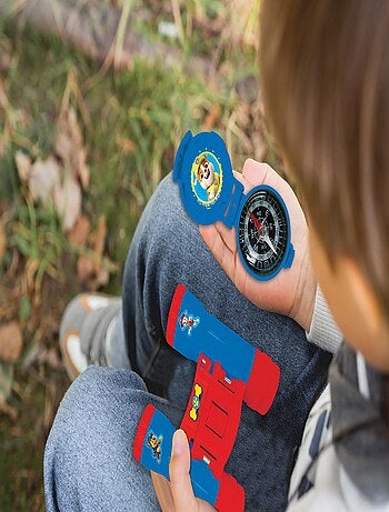 set avventura Paw Patrol con walkie-talkie fino a 120 m, binocolo e bussola
