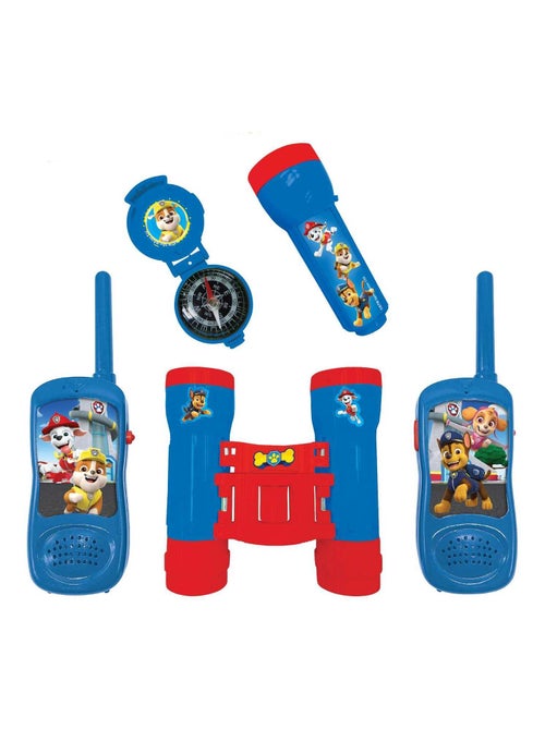 set avventura Paw Patrol con walkie-talkie fino a 120 m, binocolo e bussola - Kiabi
