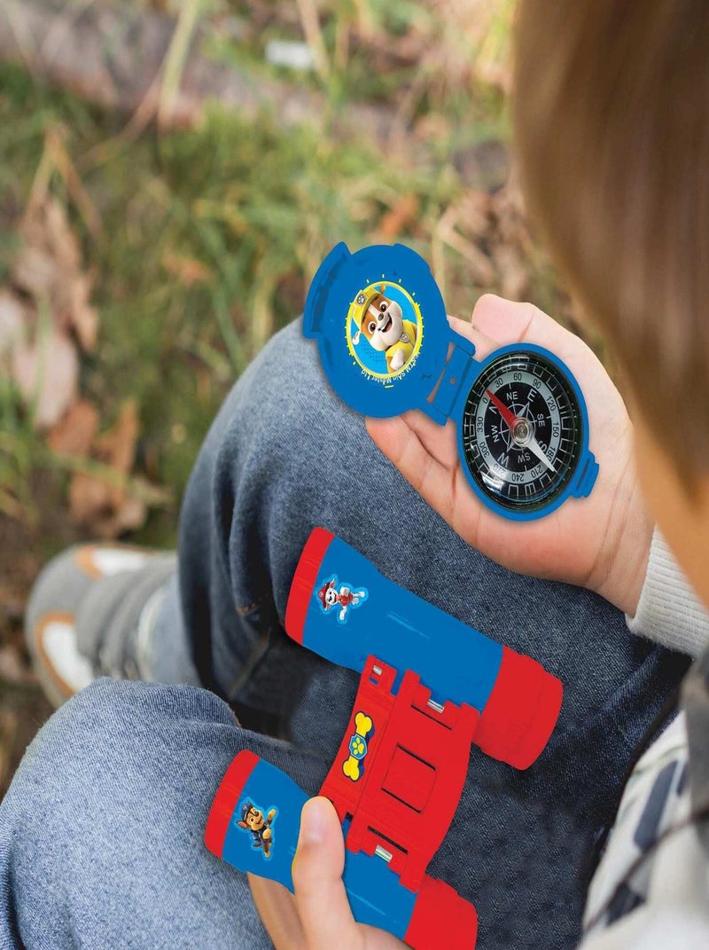 set avventura Paw Patrol con walkie-talkie fino a 120 m, binocolo e bussola N/D - Kiabi