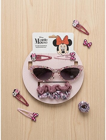 Set bellezza accessori capelli e occhiali da sole Minnie Mouse Disney