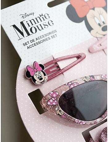 Set bellezza accessori capelli e occhiali da sole Minnie Mouse Disney