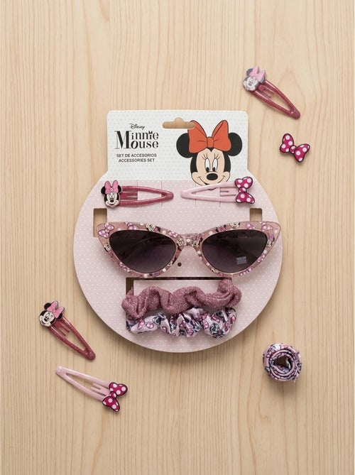 Set bellezza accessori capelli e occhiali da sole Minnie Mouse Disney - Kiabi