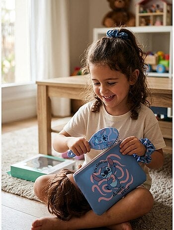 Set bellezza acconciatura 4 pezzi stitch disney
