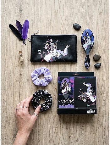 Set bellezza per capelli 4 pezzi disney villains
