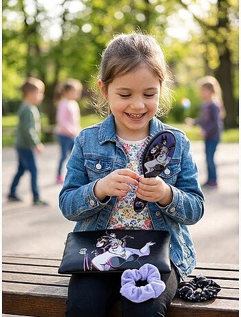 Set bellezza per capelli 4 pezzi disney villains