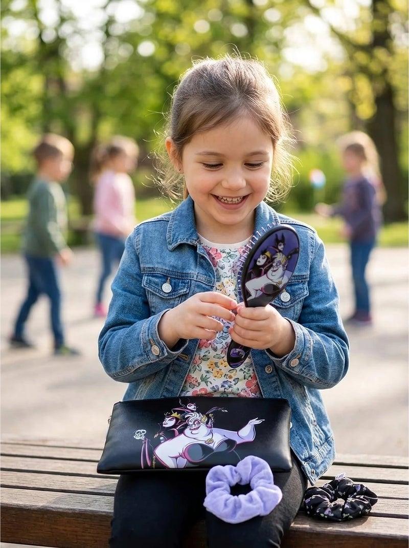 Set bellezza per capelli 4 pezzi disney villains Nero - Kiabi