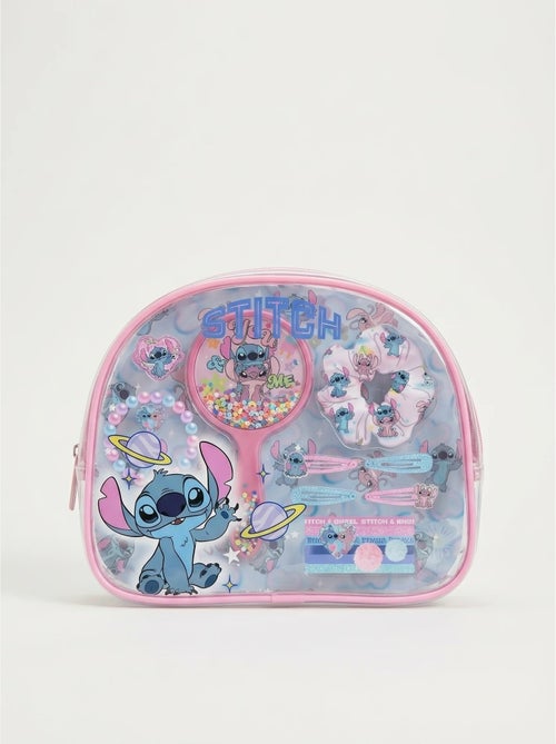 Set bellezza trousse specchio e mollette stitch disney - Kiabi