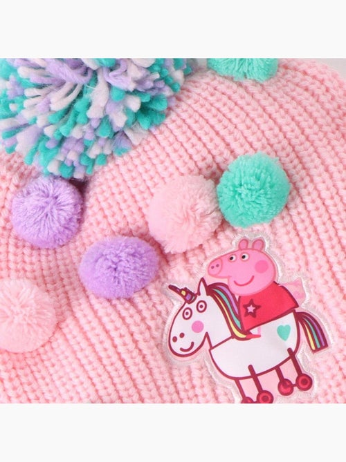 Set berretto guanti e sciarpa Peppa Pig Bambina e bambino - Kiabi