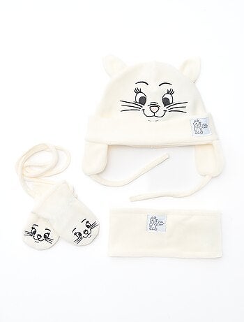 Set berretto + guanti + scaldacollo 'Winnie e Marie' 'Disney'