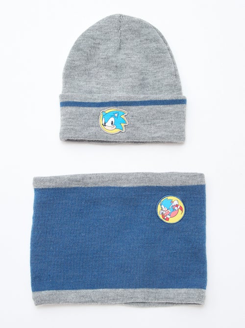 Set berretto + scaldacollo 'Sonic' - Kiabi