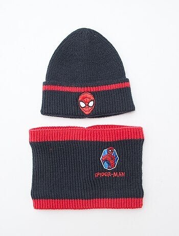 Set berretto + scaldacollo 'Spiderman' 'Marvel'