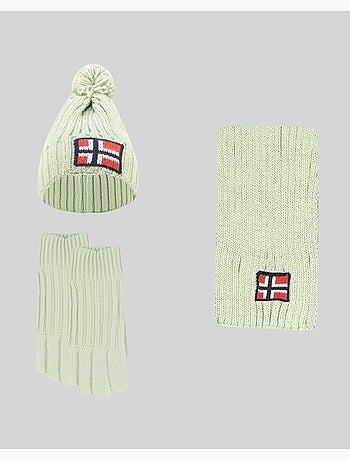 Set berretto, sciarpa e guanti wamilla xamilla zamilla – geographical norway