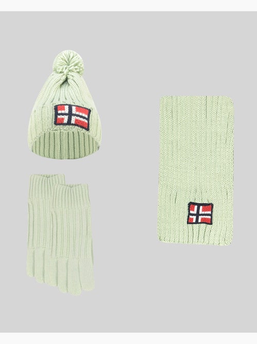 Set berretto, sciarpa e guanti wamilla xamilla zamilla – geographical norway - Kiabi