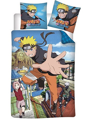 Set Biancheria da Letto in Cotone per Bambini Naruto