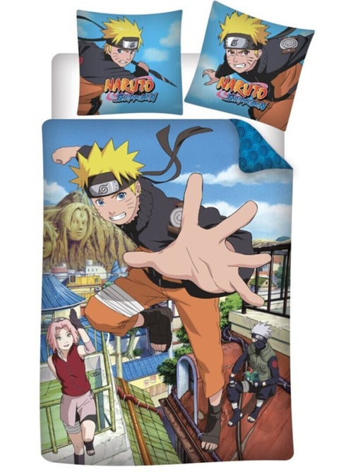 Set Biancheria da Letto in Cotone per Bambini Naruto - Kiabi Set Biancheria da Letto in Cotone per Bambini Naruto - Kiabi