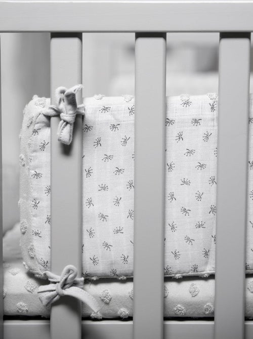 Set biancheria letto bambino in cotone bio – copripiumino + federa + lenzuolo + paracolpi - Kiabi