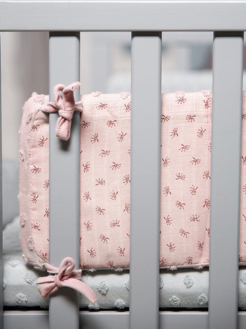 Set biancheria letto bambino in cotone bio – copripiumino + federa + lenzuolo + paracolpi - Kiabi