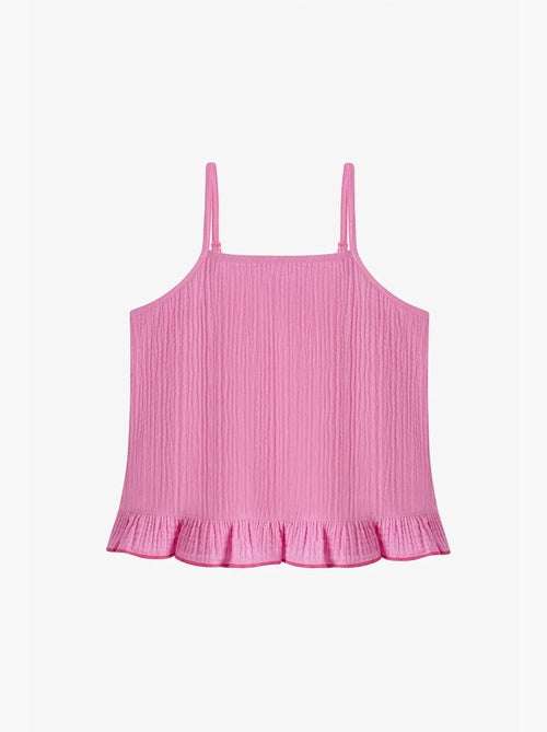 Set bikini pinky con volant penti - Kiabi Set bikini pinky con volant penti - Kiabi