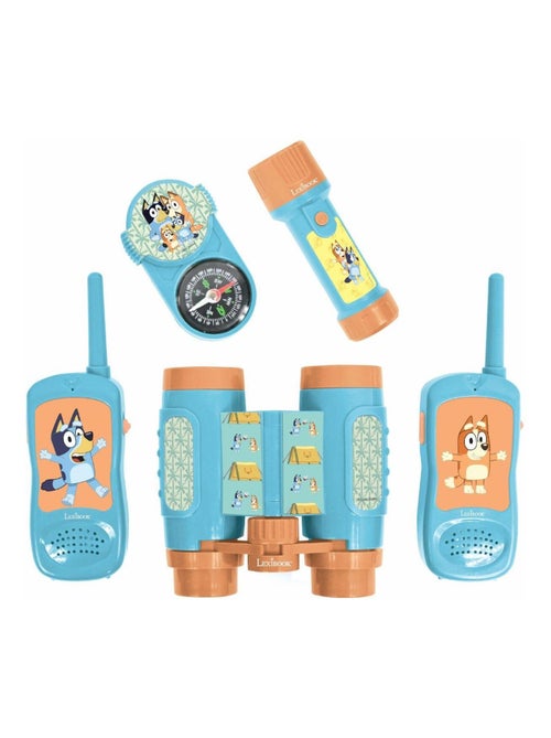 set Bluey avventura con walkie-talkie fino a 120 m, binocolo e bussola - Kiabi