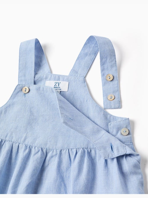 Set body a manica corta + pagliaccetto in cotone - Kiabi