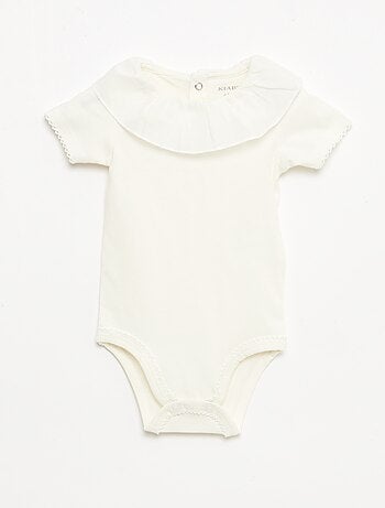 Set body con colletto alla Claudine - 2 pezzi