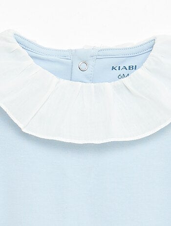 Set body con colletto alla Claudine - 2 pezzi