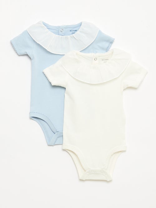 Set body con colletto alla Claudine - 2 pezzi - Kiabi