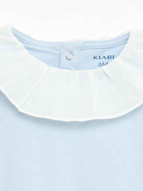 Set body con colletto alla Claudine - 2 pezzi - Kiabi