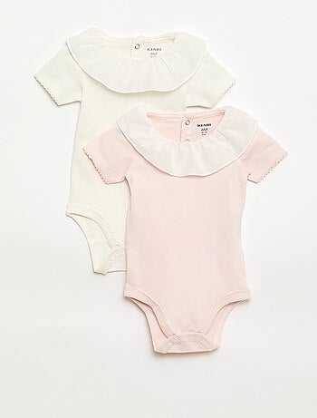 Set body con colletto alla Claudine - 2 pezzi