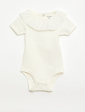 Set body con colletto alla Claudine - 2 pezzi