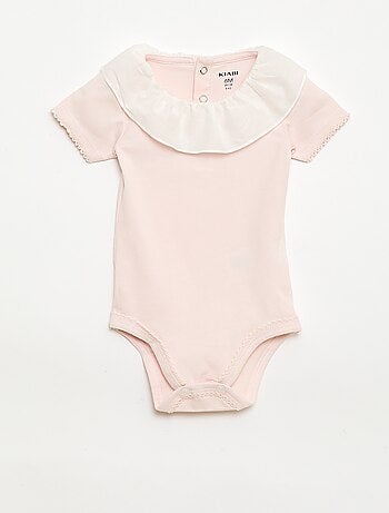 Set body con colletto alla Claudine - 2 pezzi