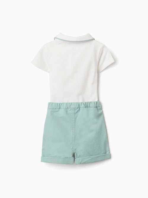 Set body e pantaloncini in cotone - Kiabi Set body e pantaloncini in cotone - Kiabi