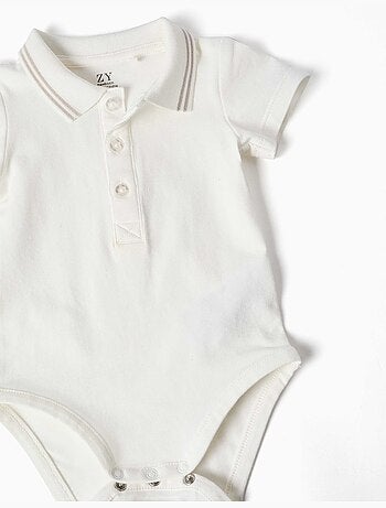 Set body e salopette in cotone