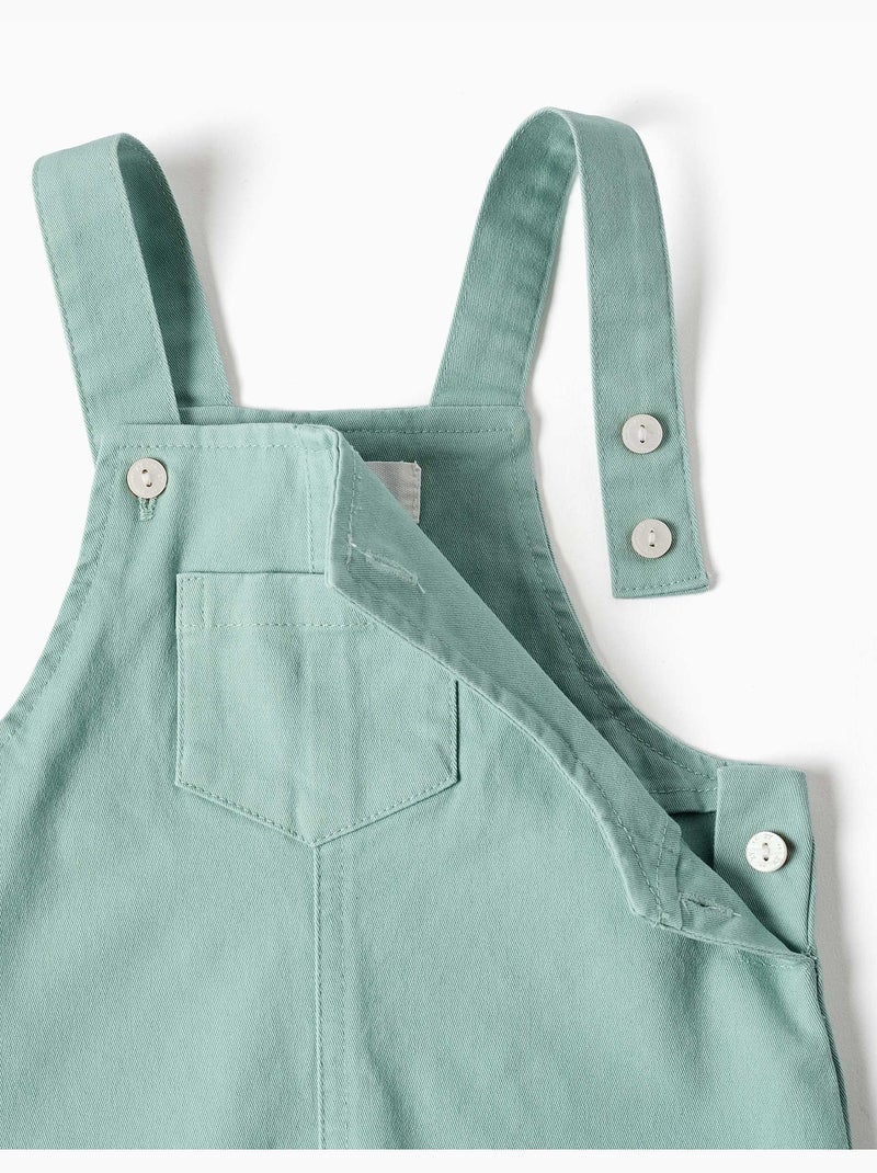 Set body e salopette in cotone Verde chiaro - Kiabi
