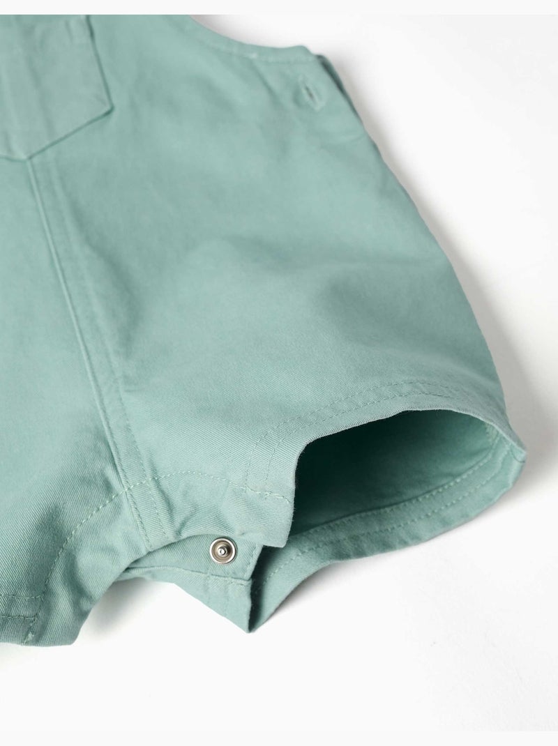 Set body e salopette in cotone Verde chiaro - Kiabi