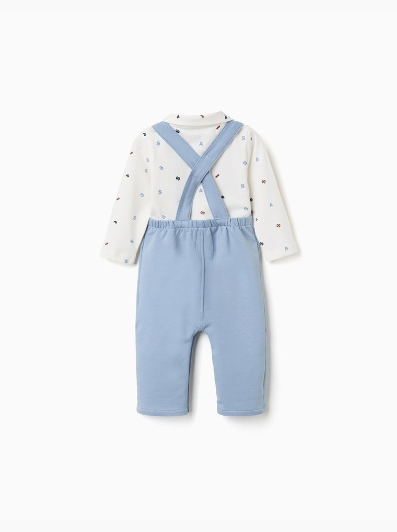 Set body e tutina in cotone Blu chiaro - Kiabi