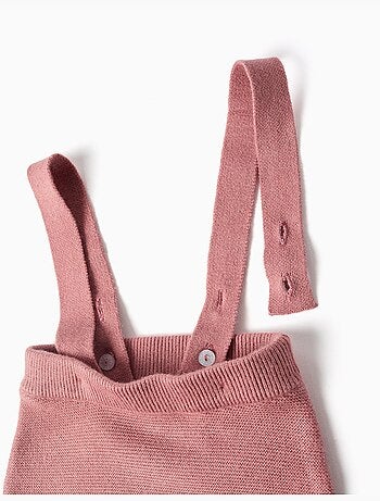 Set body in cotone e pantaloni in maglia