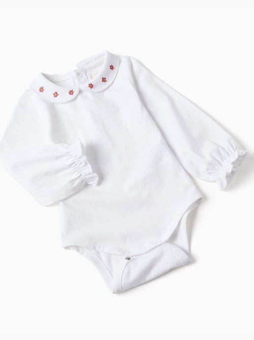 Set body in cotone e pantaloni in maglia - Kiabi Set body in cotone e pantaloni in maglia - Kiabi