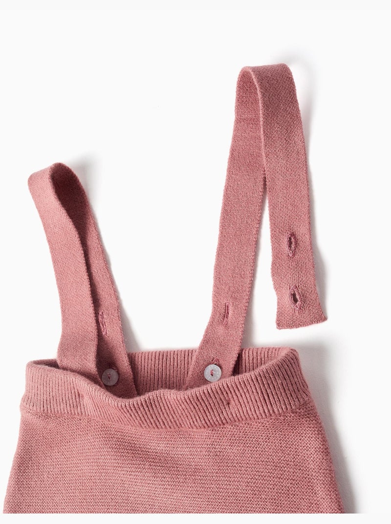 Set body in cotone e pantaloni in maglia Rosa - Kiabi
