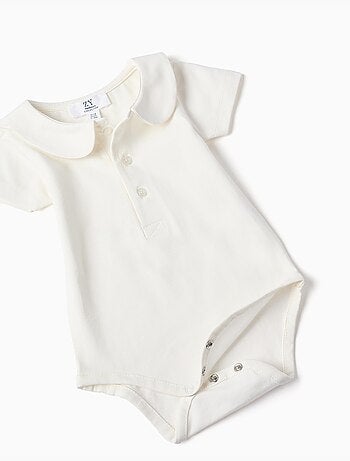 Set body in cotone + pagliaccetto in jeans