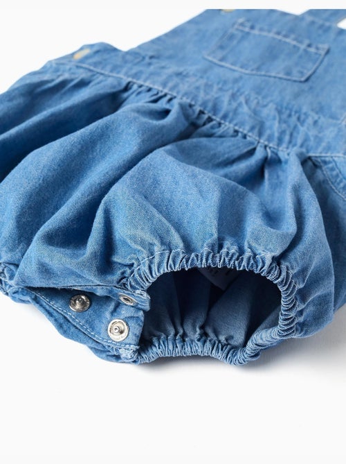 Set body in cotone + pagliaccetto in jeans - Kiabi