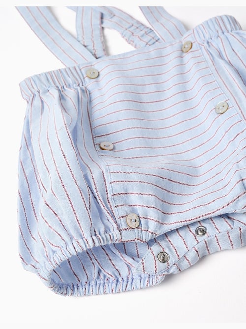 Set body in cotone + pantaloncini a righe - Kiabi Set body in cotone + pantaloncini a righe - Kiabi