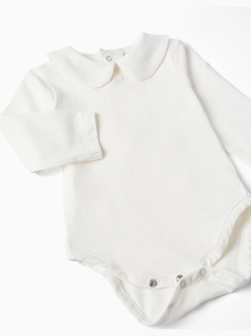 Set body in cotone + tutina a righe Blu Blu - Kiabi