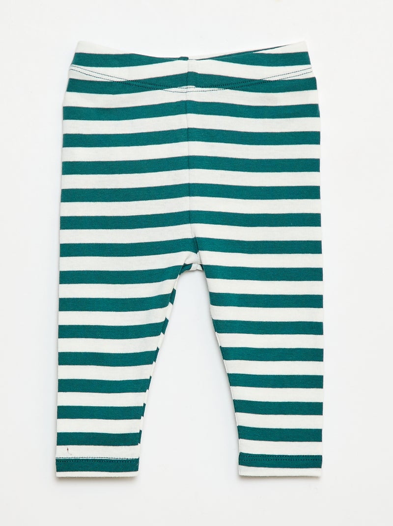 Set body + leggings + berretto Natale in cotone Verde - Kiabi