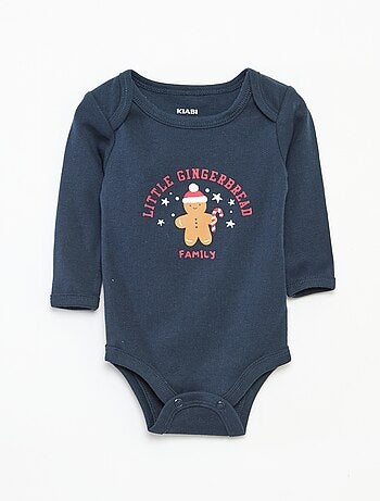 Set body + leggings + cappellino Natale in cotone