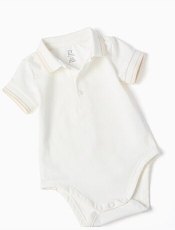 Set body polo + pagliaccetto in saffiano