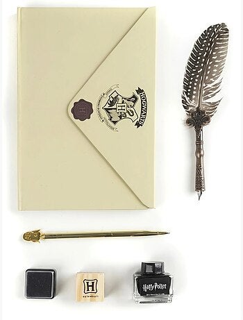 Set calligrafia penna stilografica e cartoleria gufo Harry Potter Warner Bros
